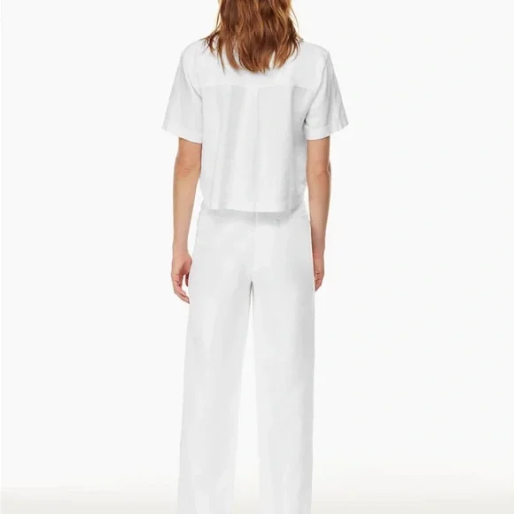 Wilfred The Effortless Linen Pant 00 in white display picture 1